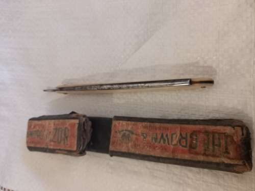 Straight Razor - Vintage F.A Klein and Co.